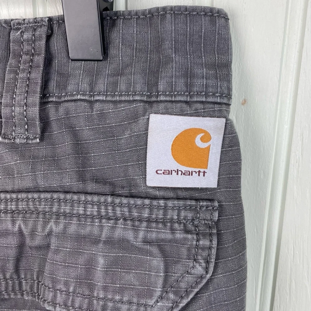 Carhartt Force Relaxed Fit Ripstop Cargo Work Pants Size 34 x 30 Tappan Gray